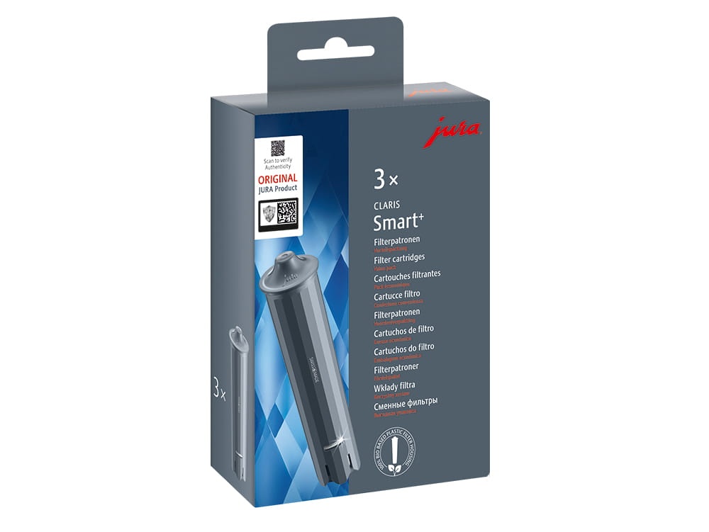 JURA Filterpatrone CLARIS Smart+ 3er-Set - Vorteilspackung, Produktansicht