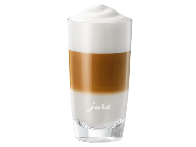 JURA Latte-macchiato-Glas 2er-Set Hoch, Produktansicht