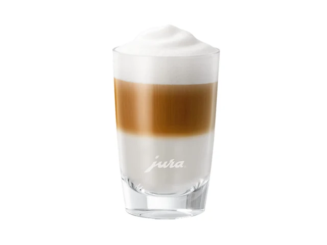 JURA Latte-macchiato-Glas 2er-Set Niedrig, Produktansicht
