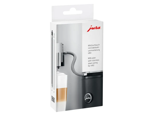 JURA Milchschlauch mit Edelstahlummantelung HP2, Produktansicht